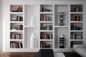 Estanterías, librerías y estructuras realizadas en pladur