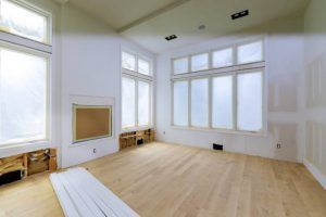 reforma de interiores realizada con pladur en Madrid